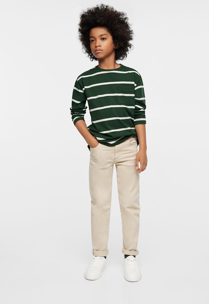 MANGO - T-shirt charlers - green