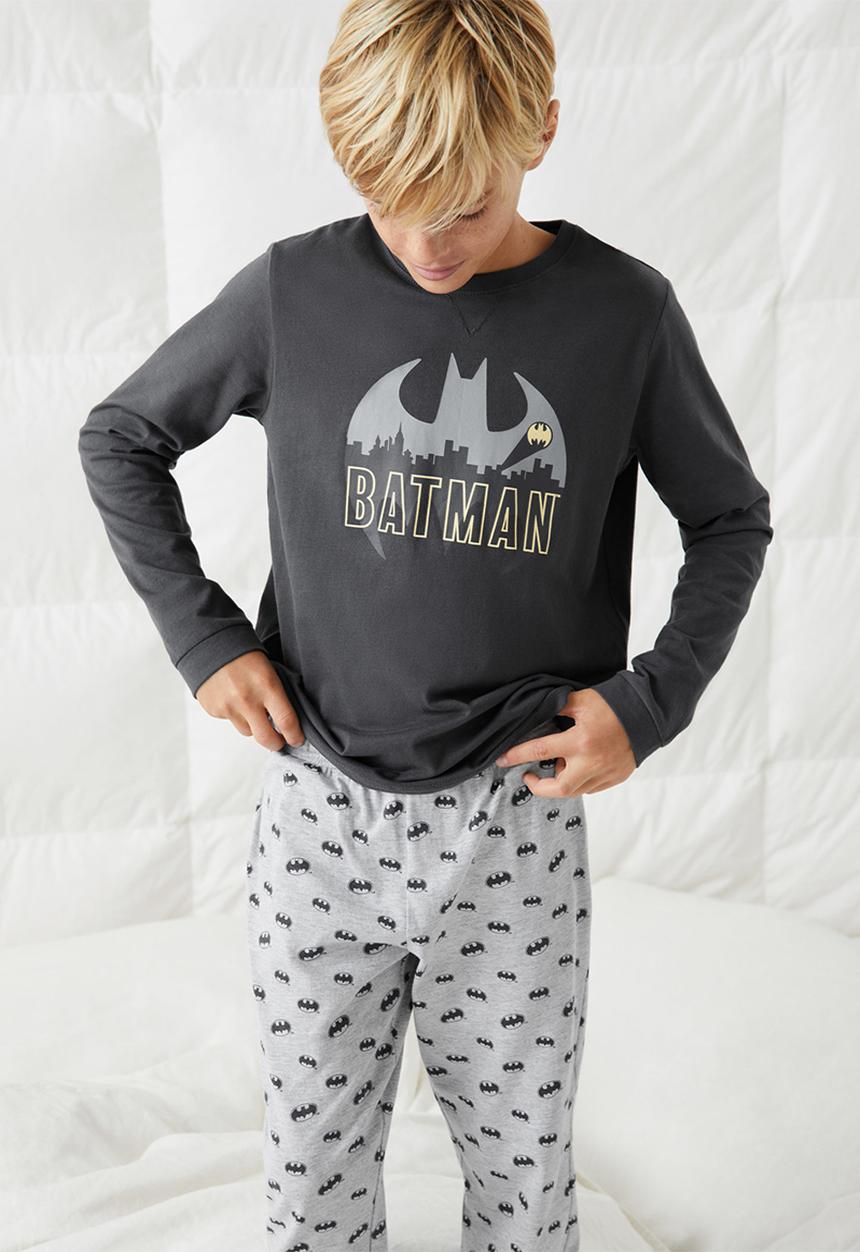 MANGO - Pyjama pack gotham - charcoal