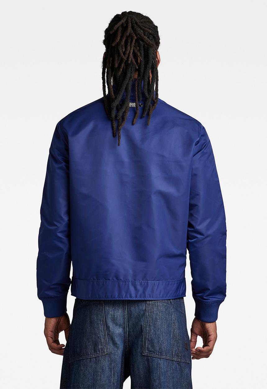 G-STAR - Harrington jkt - ballpen blue