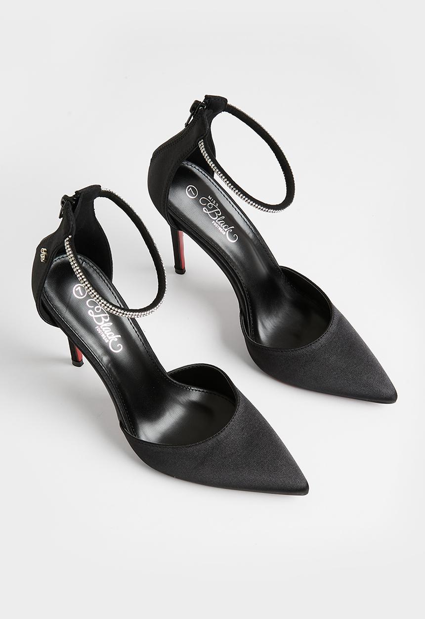 Miss Black - Lou 29 court heel - black