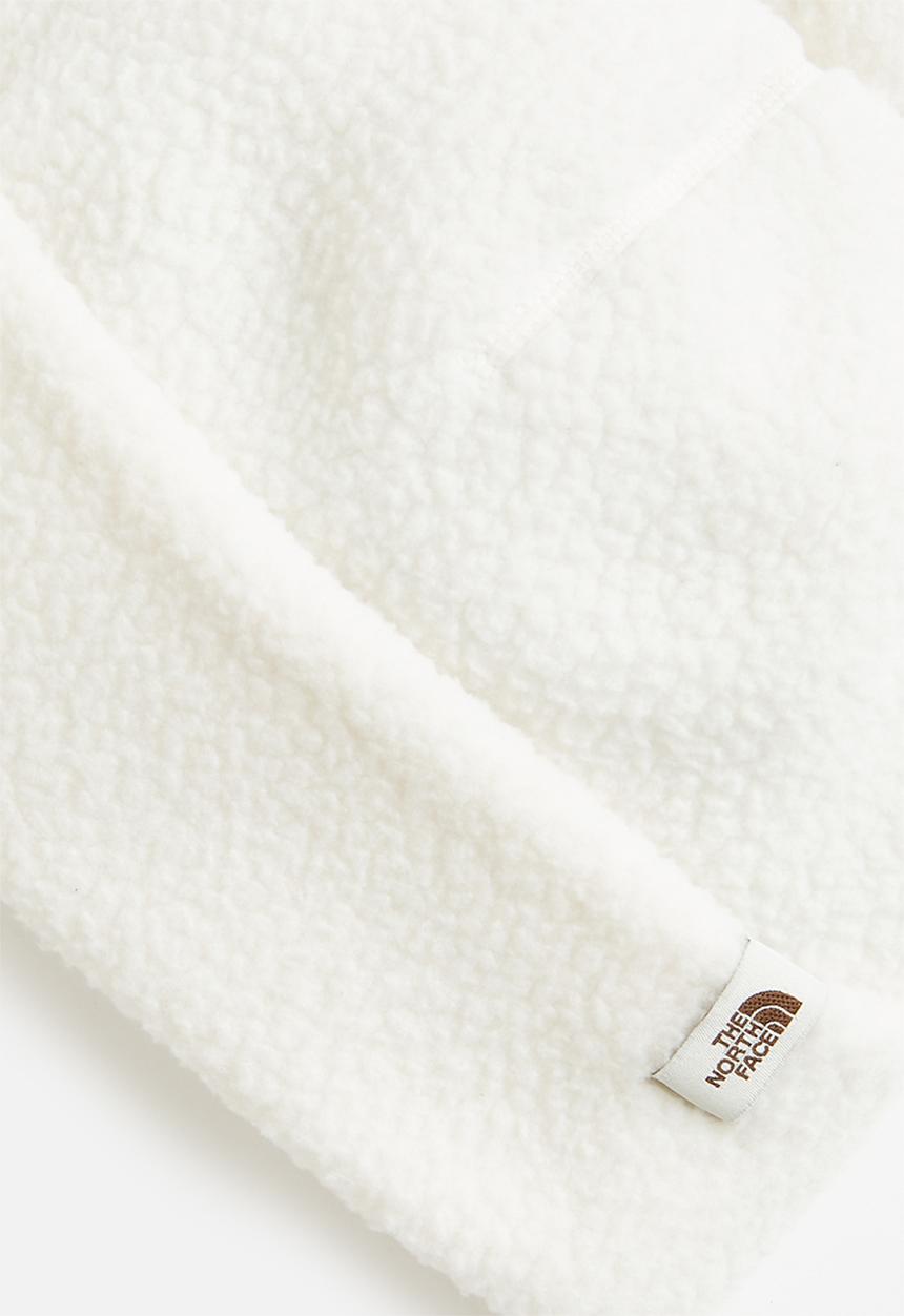 The North Face - Cragmont fleece beanie - white