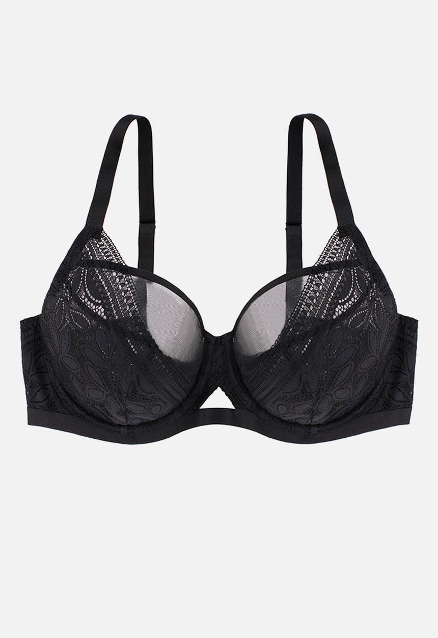 DORINA - Plus astrid non padded wired bra - black