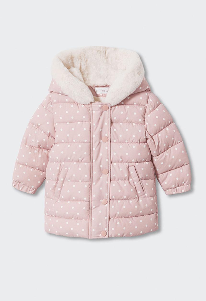 MANGO - Anorak julong - light pink