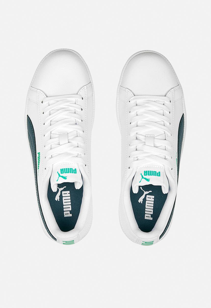 PUMA - Puma up jr - puma white-dark night-grassy green