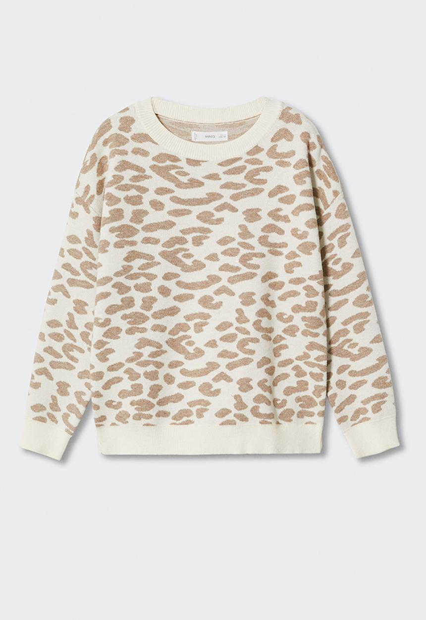 MANGO - Sweater miau - off white