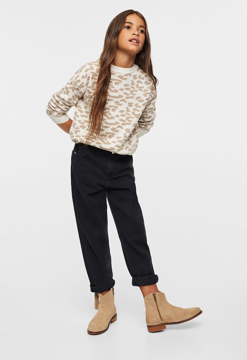 MANGO - Sweater miau - off white