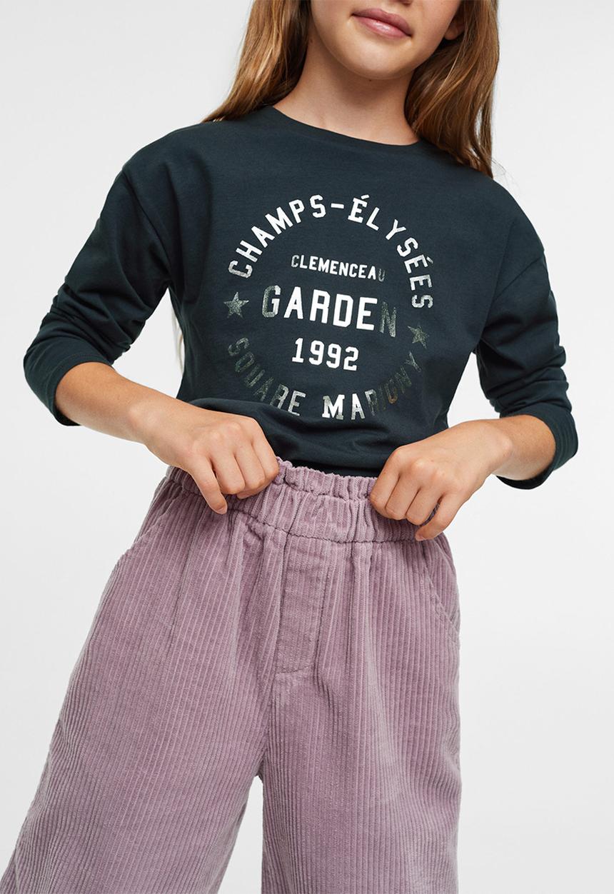Trousers lino - light pink