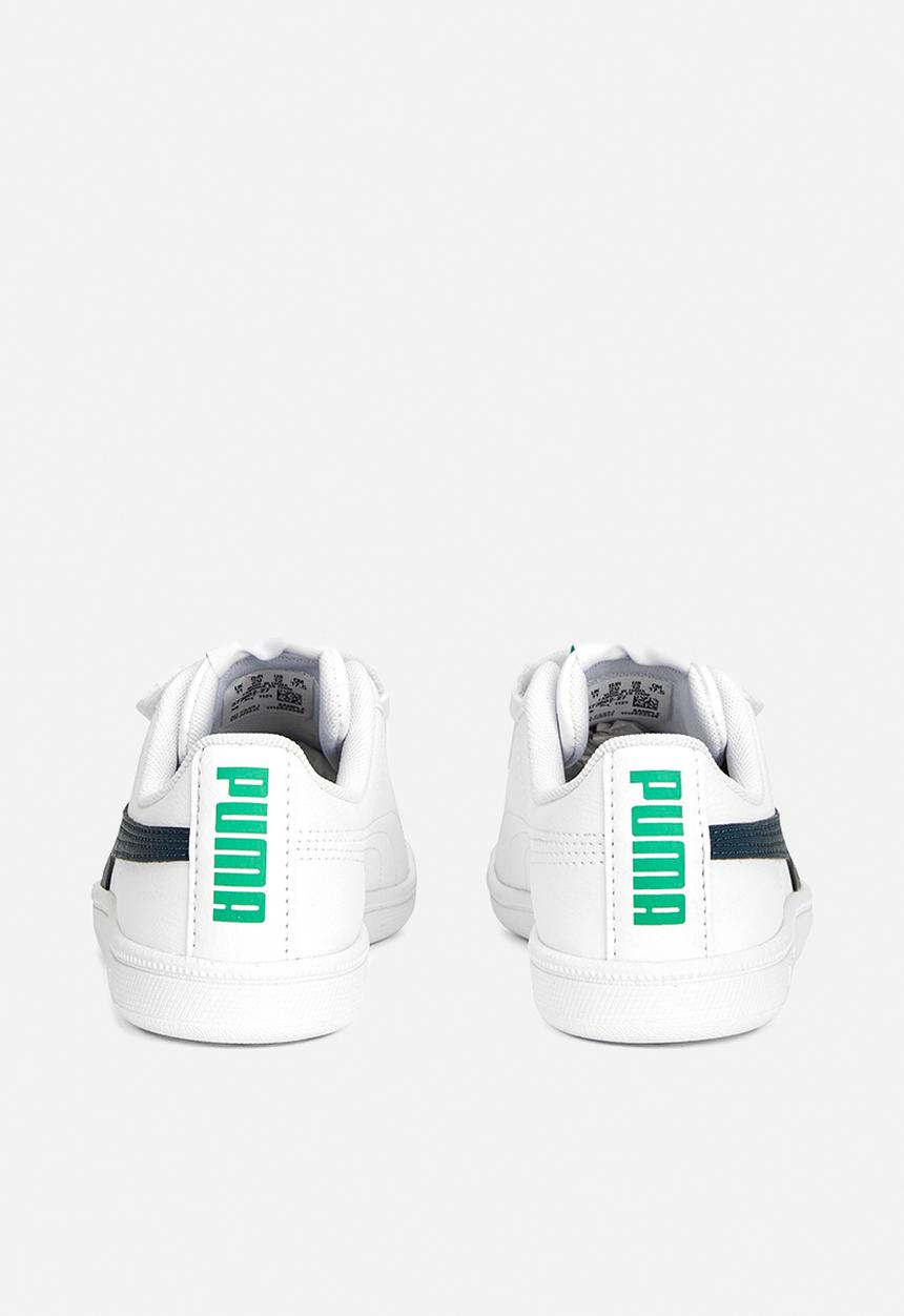 PUMA - Puma up v ps - puma white-dark night-grassy green