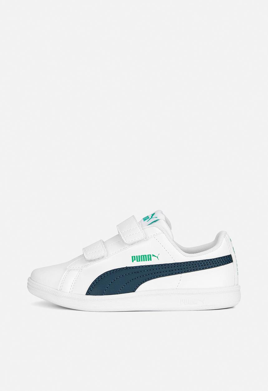 PUMA - Puma up v ps - puma white-dark night-grassy green