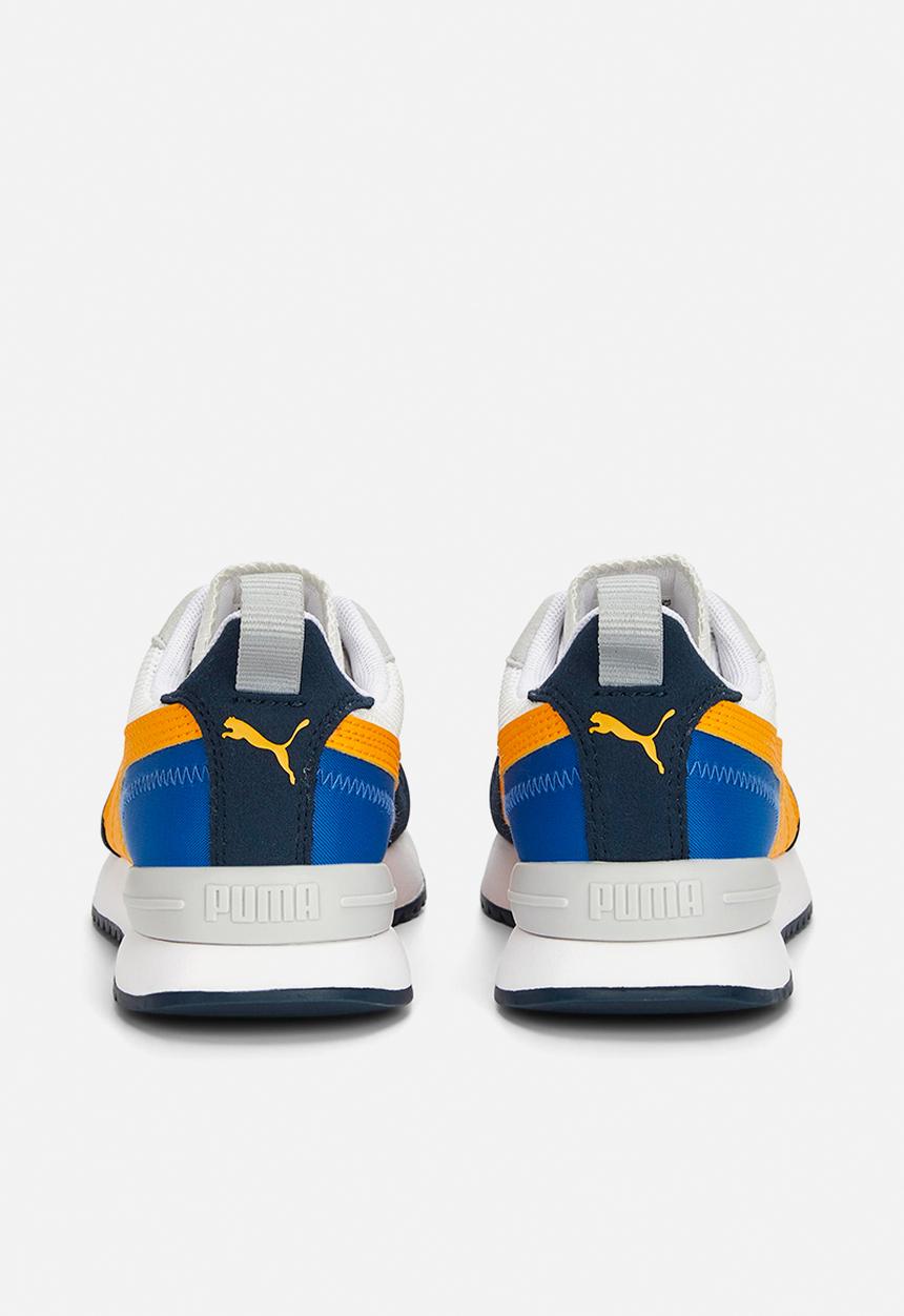 PUMA - Puma r78 jr - puma white-zinnia-dark night