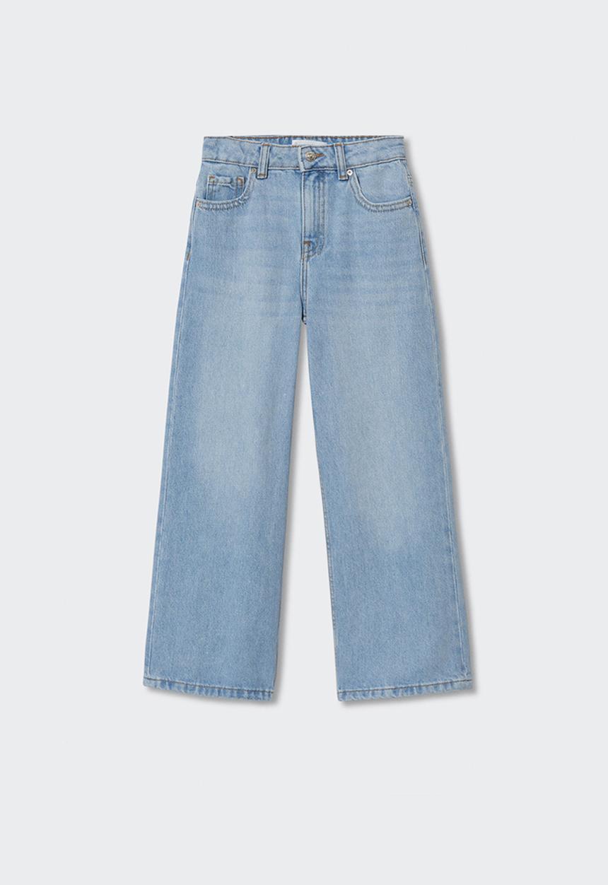 MANGO - Jeans wide - blue