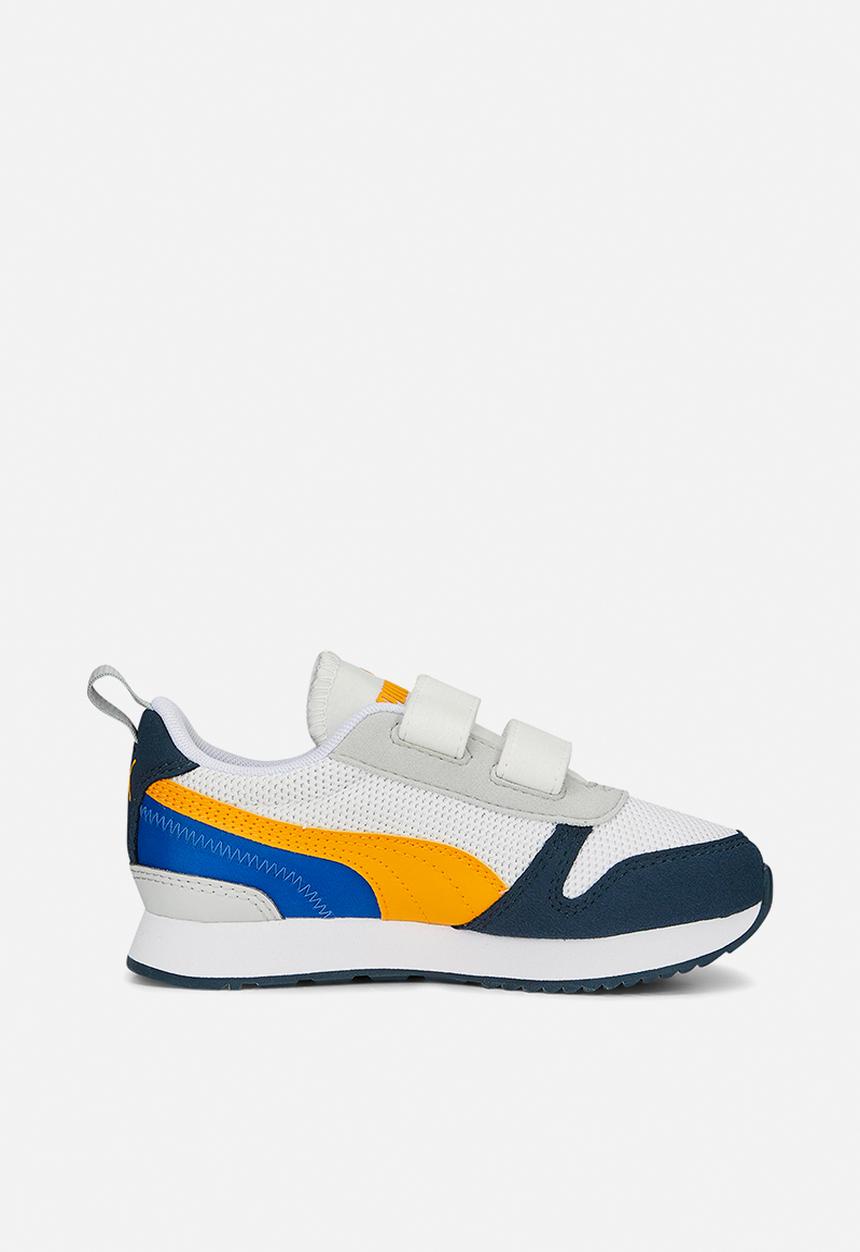 PUMA - Puma r78 v ps - puma white-zinnia-dark night