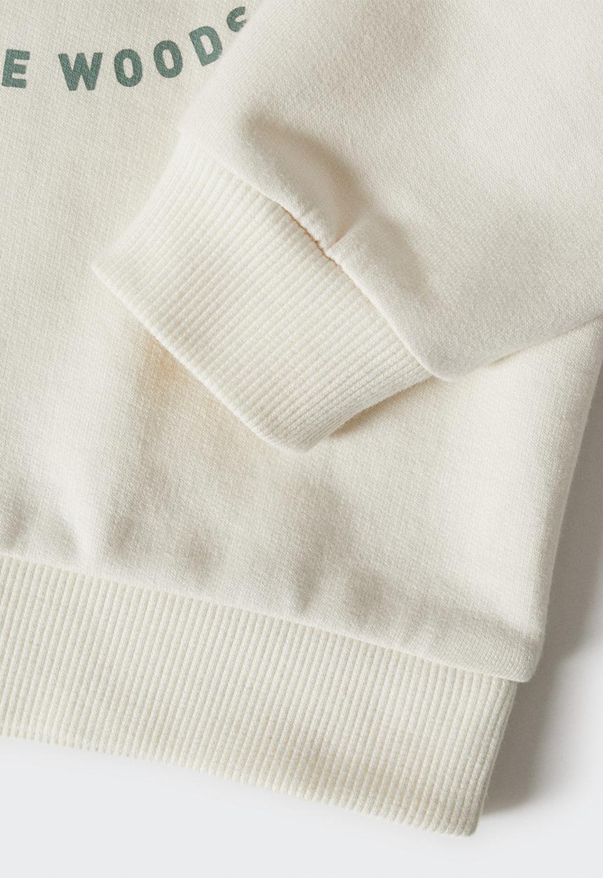 MANGO - Sweatshirt  fox - white