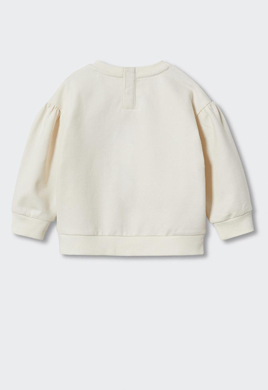 MANGO - Sweatshirt  fox - white