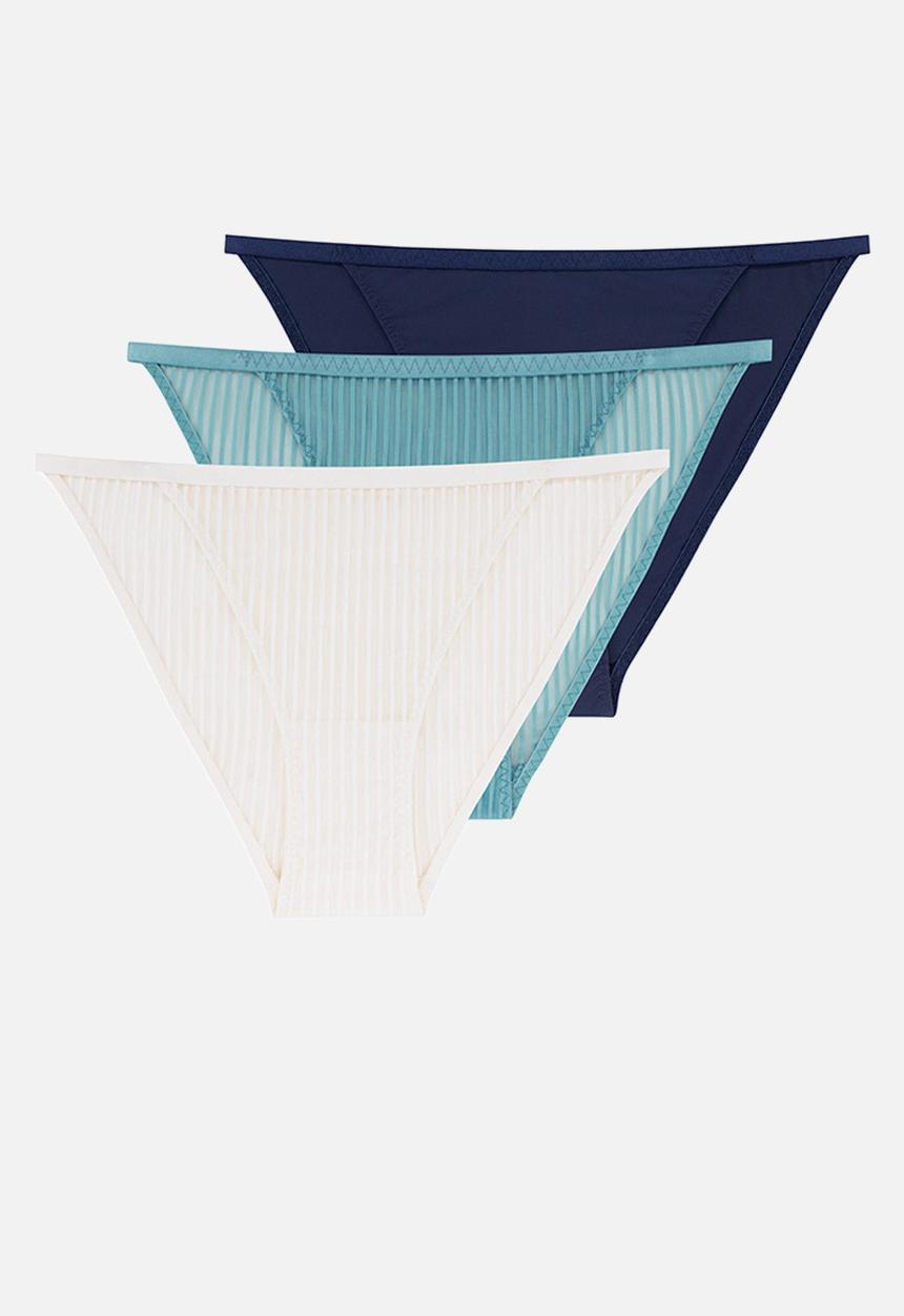DORINA - Plus yara 3 pack tanga - multi