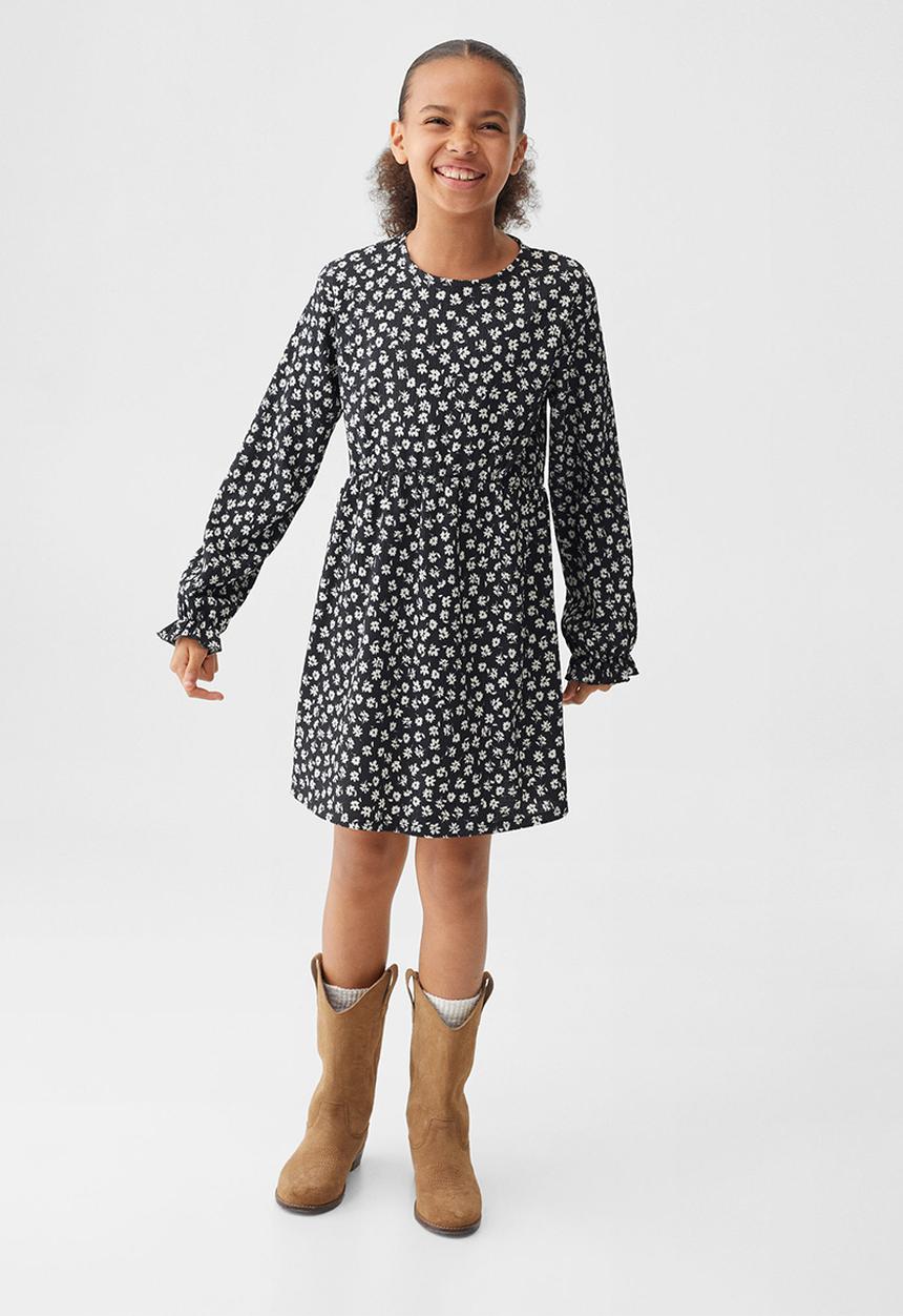 MANGO - Dress sarah - charcoal