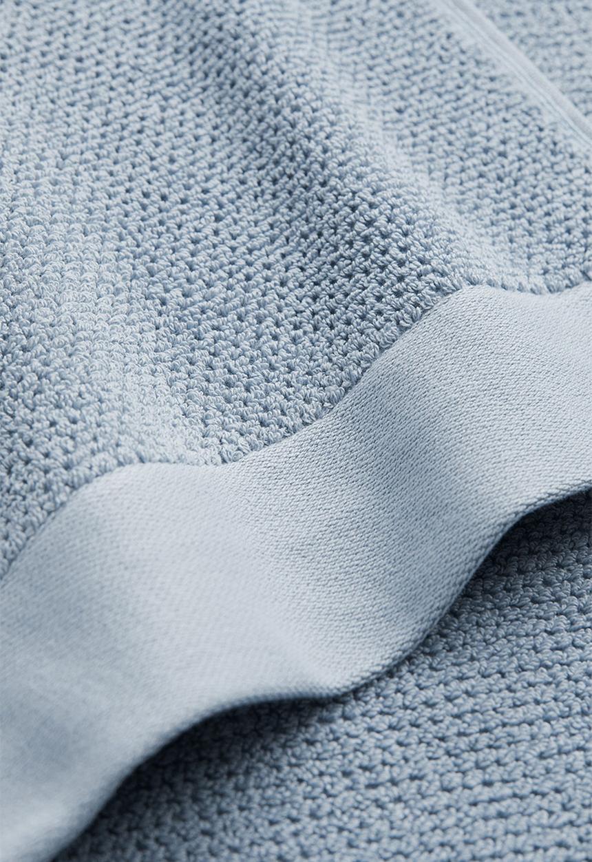 H&M - Cotton terry hand towel - blue