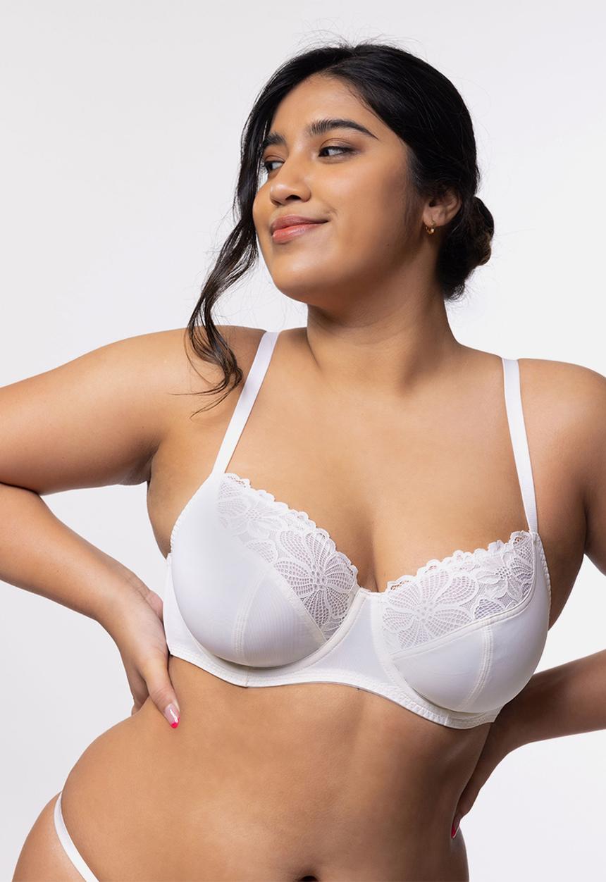 DORINA - Plus kelsea 2pack non padded wired bra - ivory/blue
