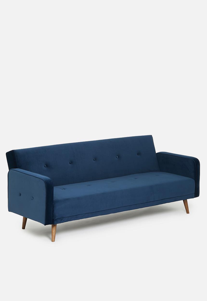 SF Collection - Layla sofa bed - velvet blue