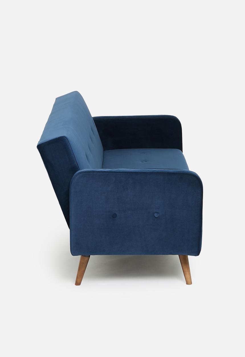 SF Collection - Layla sofa bed - velvet blue