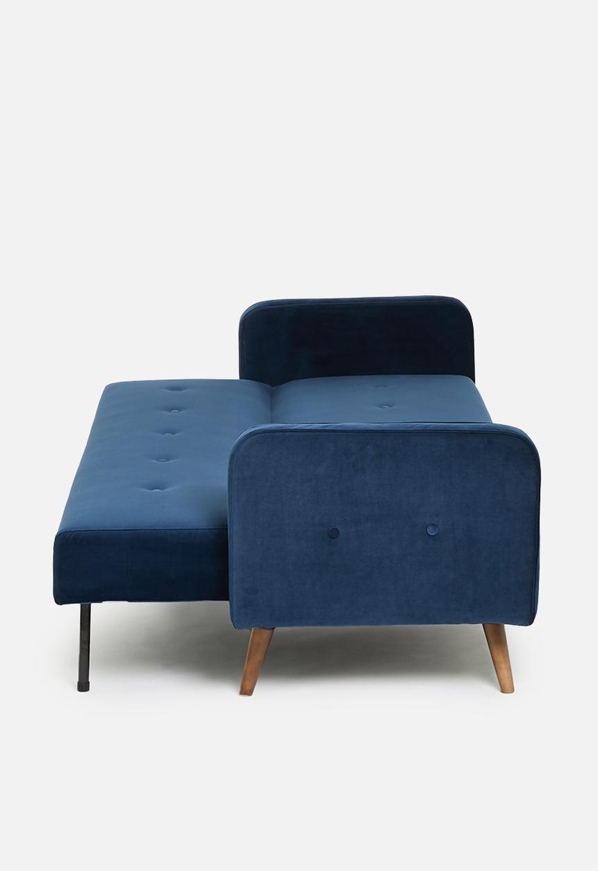 SF Collection - Layla sofa bed - velvet blue