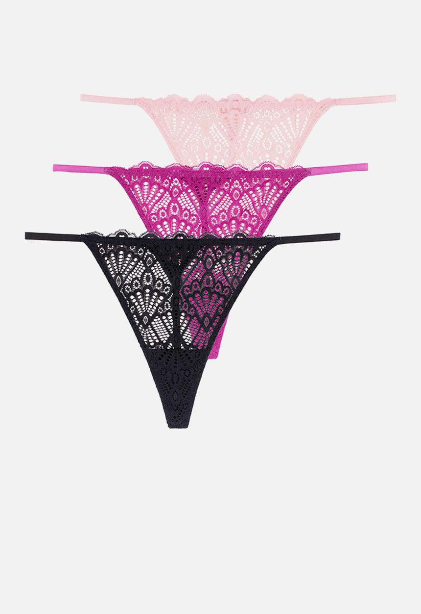 DORINA - Plus leia 3 pack string - multi