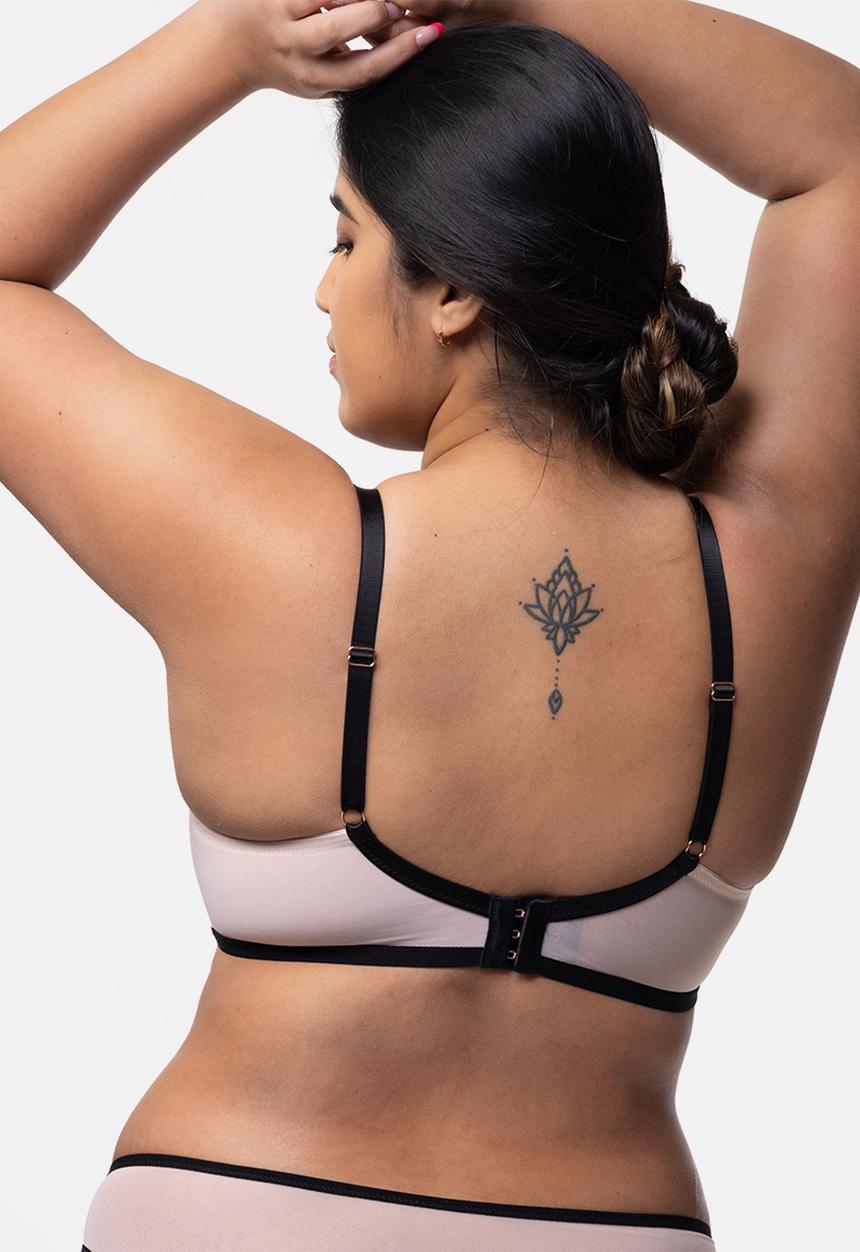 DORINA - Plus nova non padded wired bra - beige