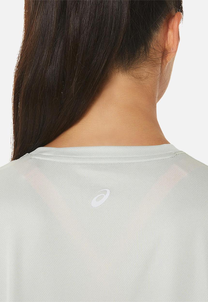 ASICS - Fujitrail logo short sleeve top - light sage