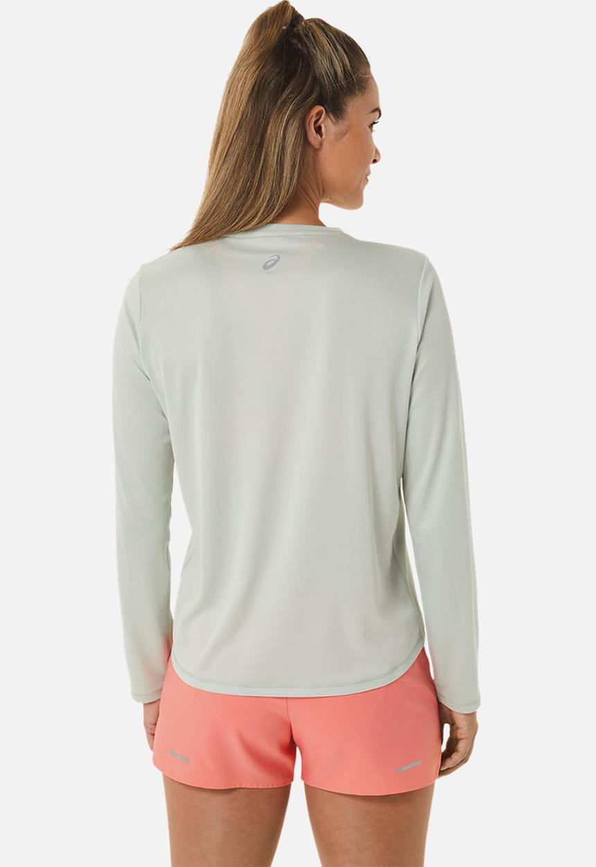 ASICS - Fujitrail logo long sleeve top - light sage