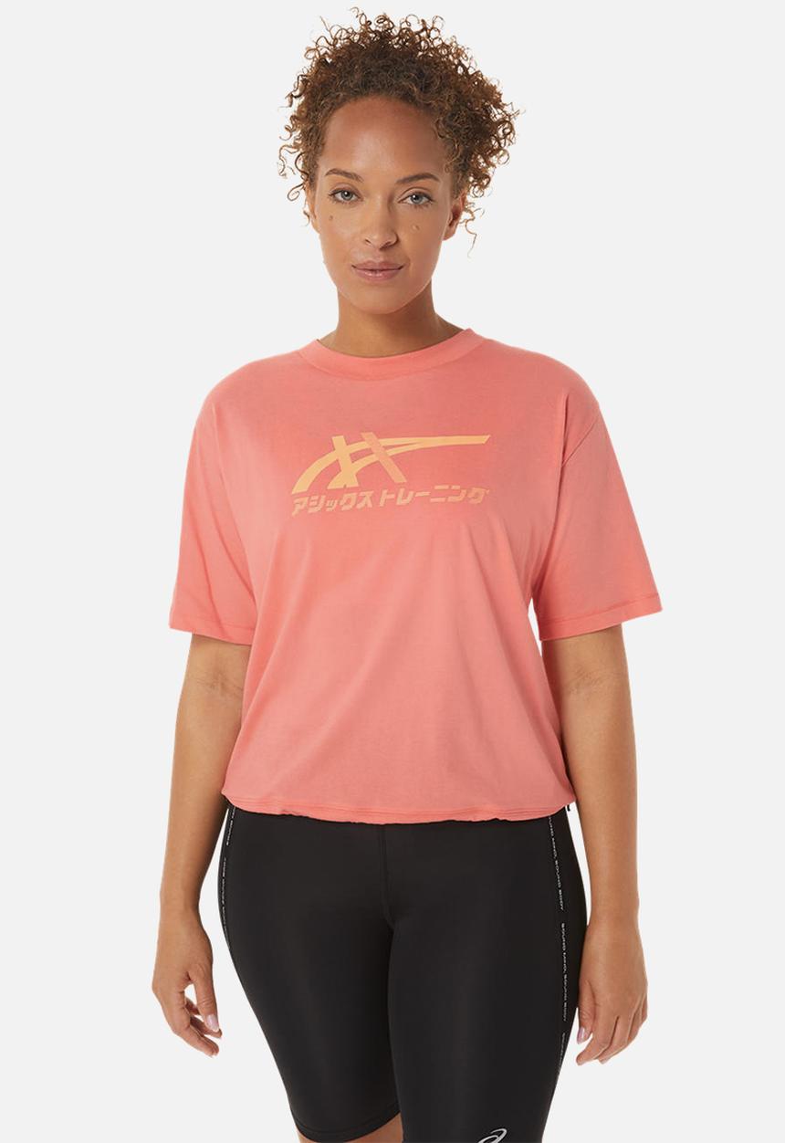 ASICS - Tiger tee - papaya/summer dune