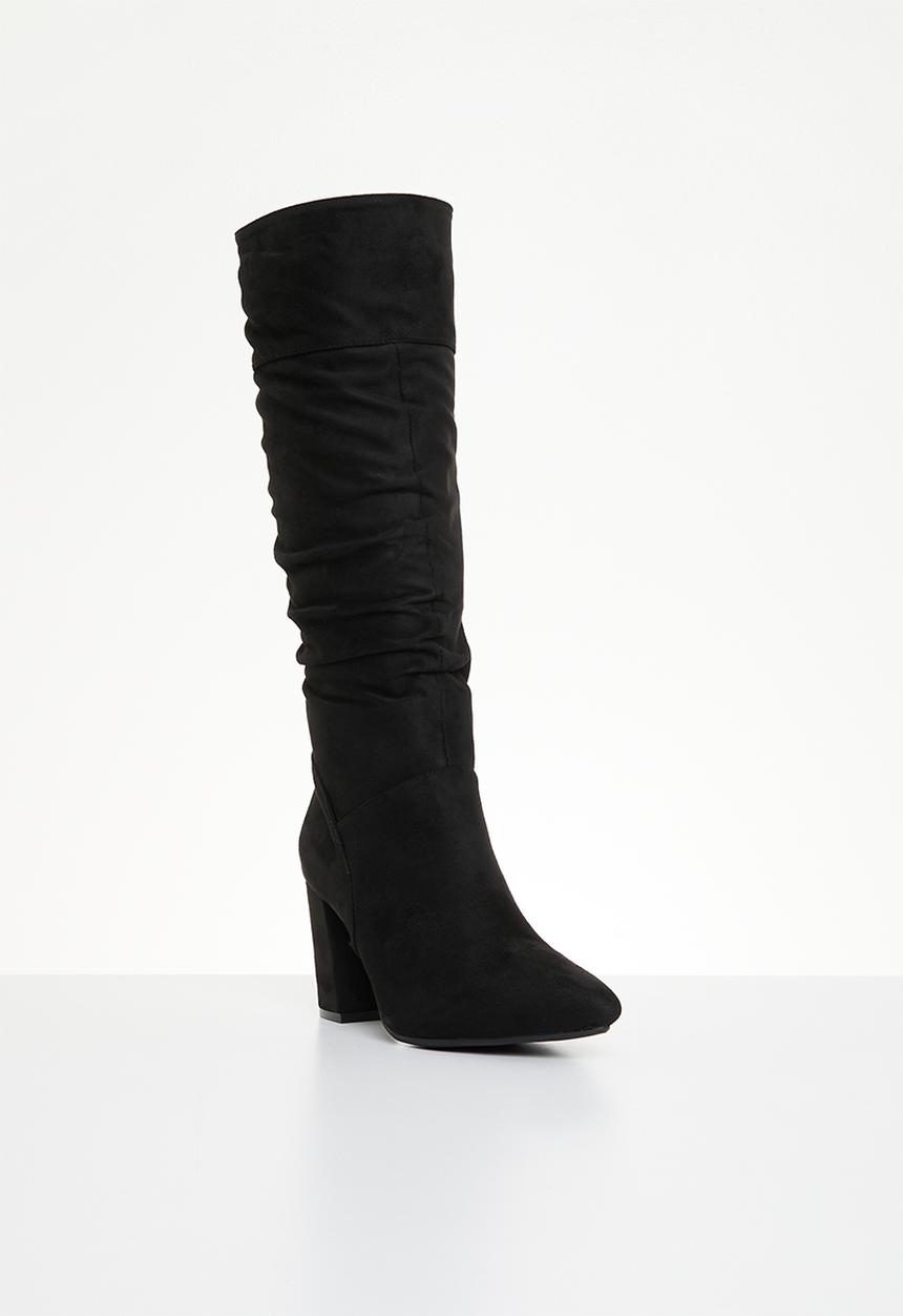 Butterfly Feet - Kiana 2 knee length boot - black