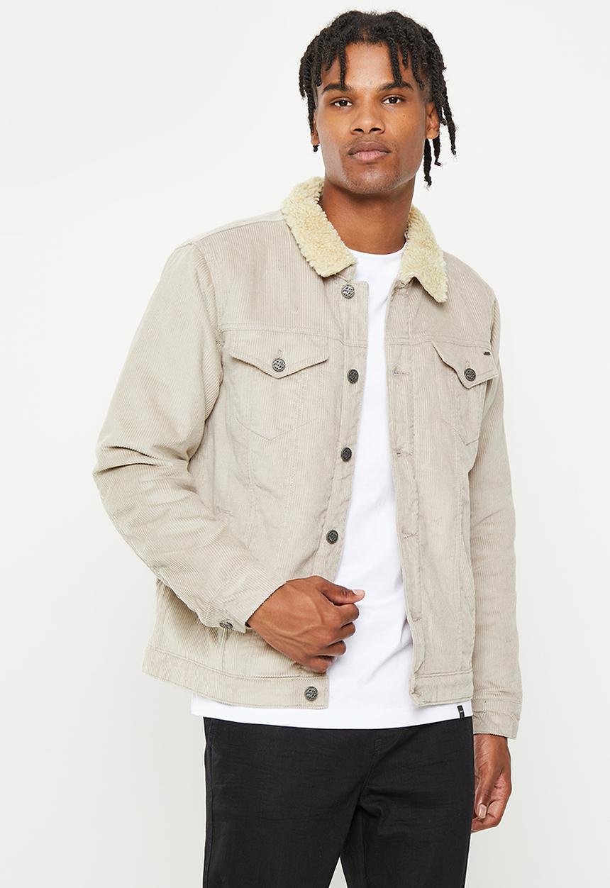 Only & Sons - Onslouis life jacket corduroy pk 0421 - stone