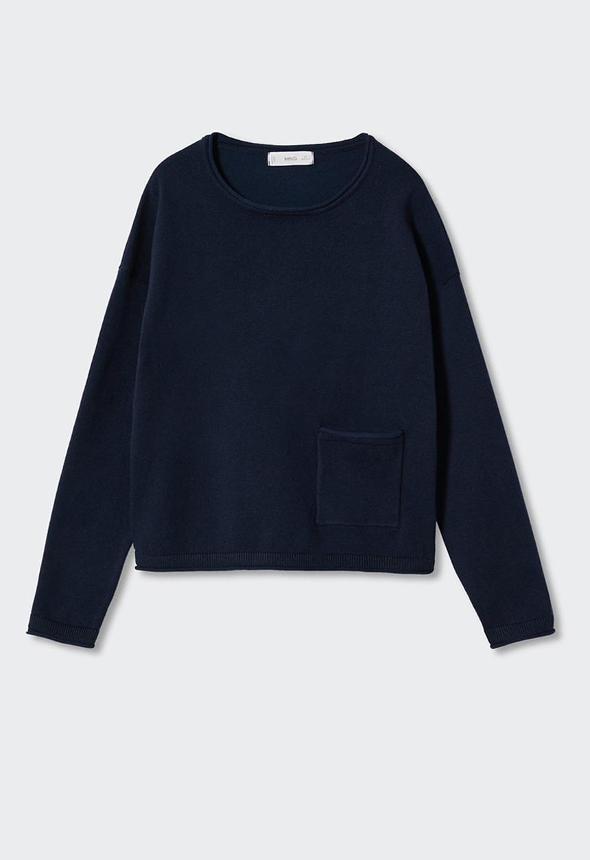 MANGO - Sweater jin3 - navy
