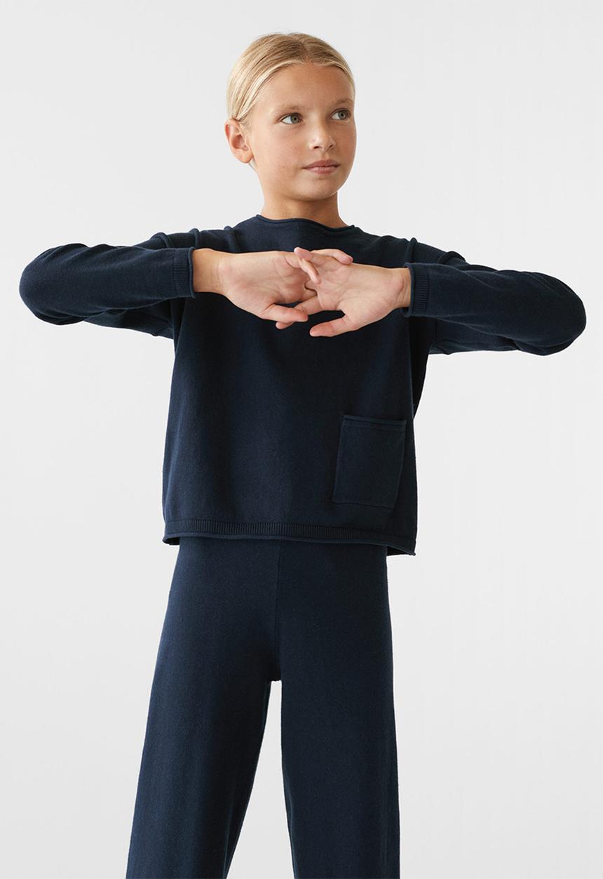 MANGO - Sweater jin3 - navy