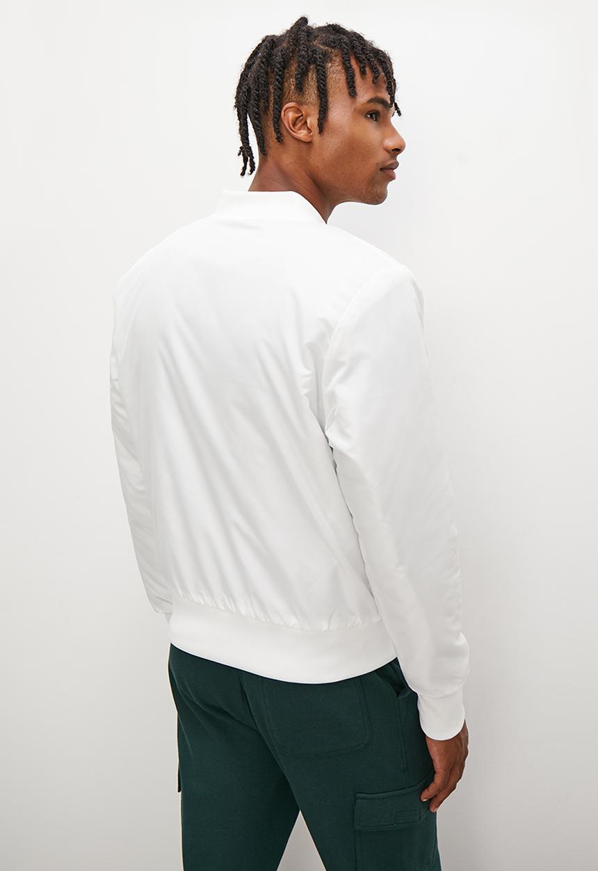 STYLE REPUBLIC - Padded nasa bomber jacket - white