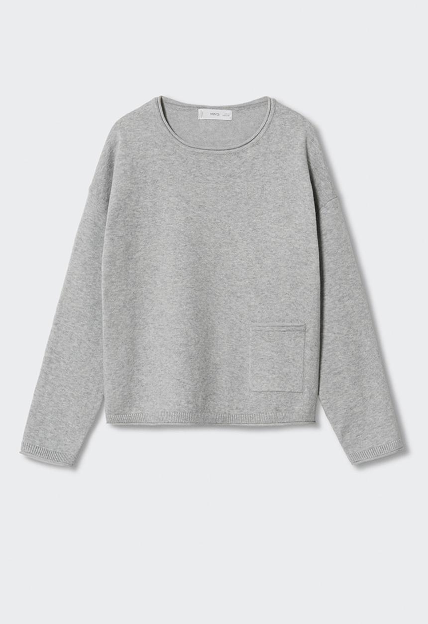 MANGO - Sweater jin3 - gray