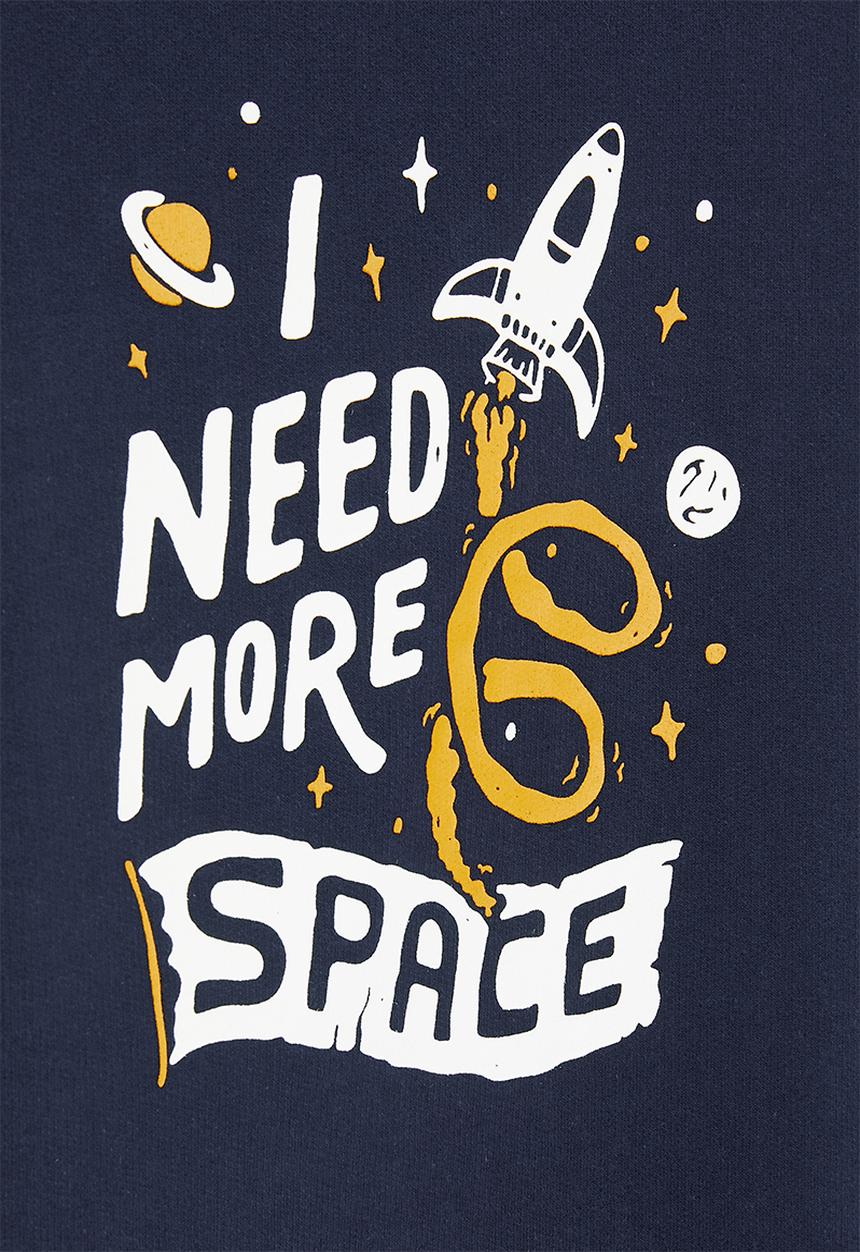 Superbalist - Older boys nasa crew graphic sweatshirt - navy