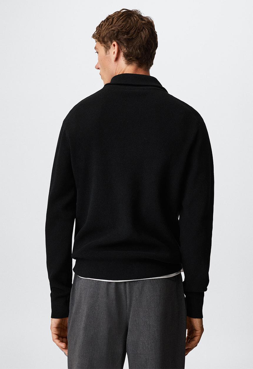 MANGO - Sweater bright - black