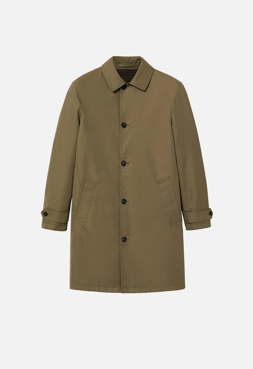 MANGO - Parka coat clark - medium brown