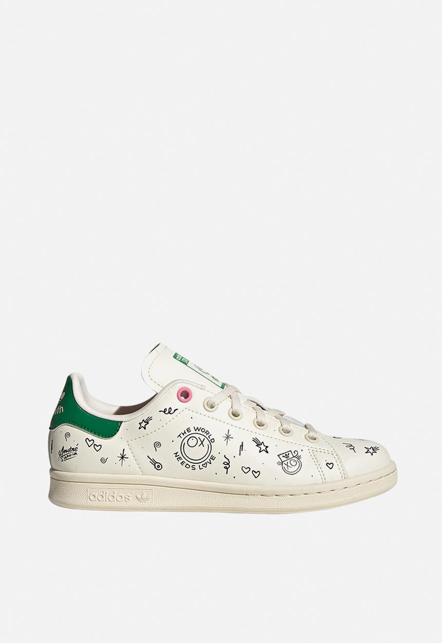 adidas Originals - Stan smith j - cream white/cream white/core black
