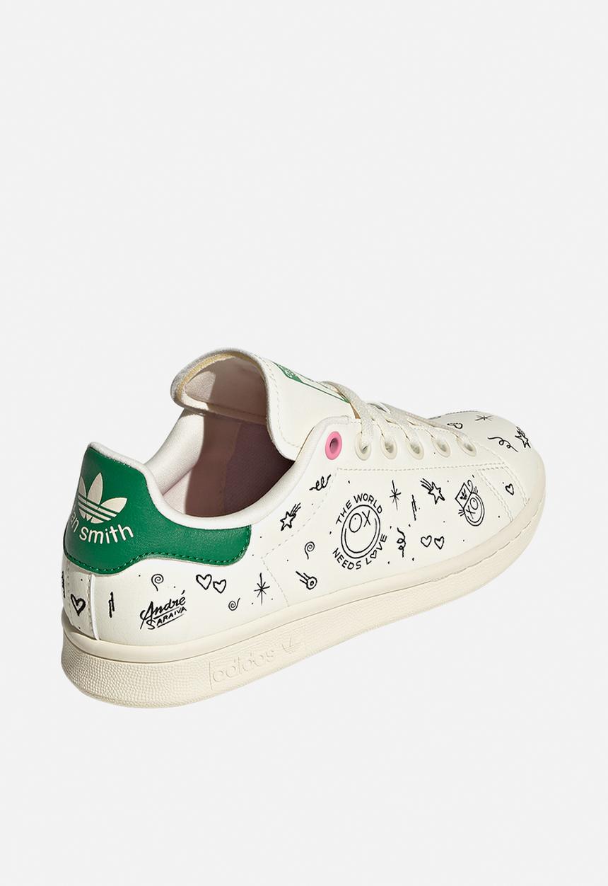 adidas Originals - Stan smith j - cream white/cream white/core black