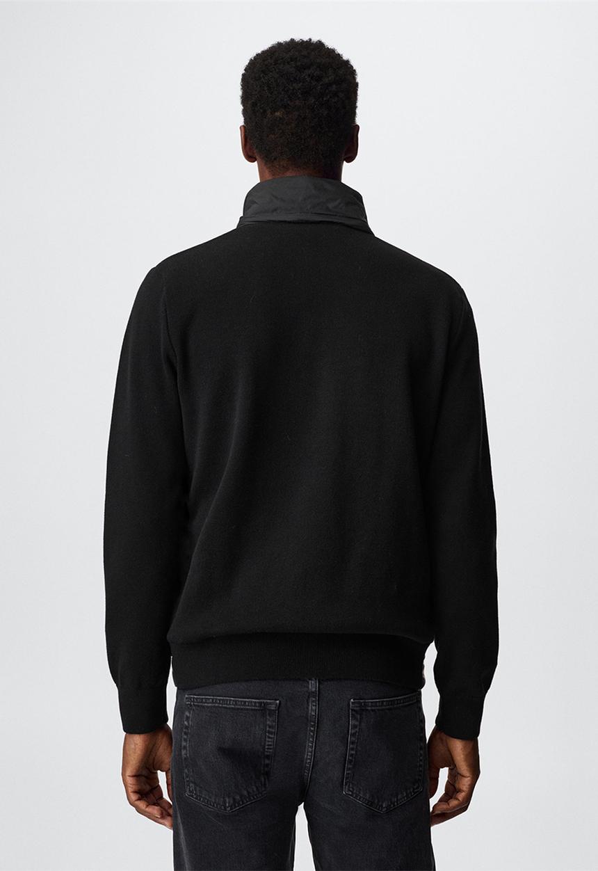 MANGO - Cardigan mikel - black