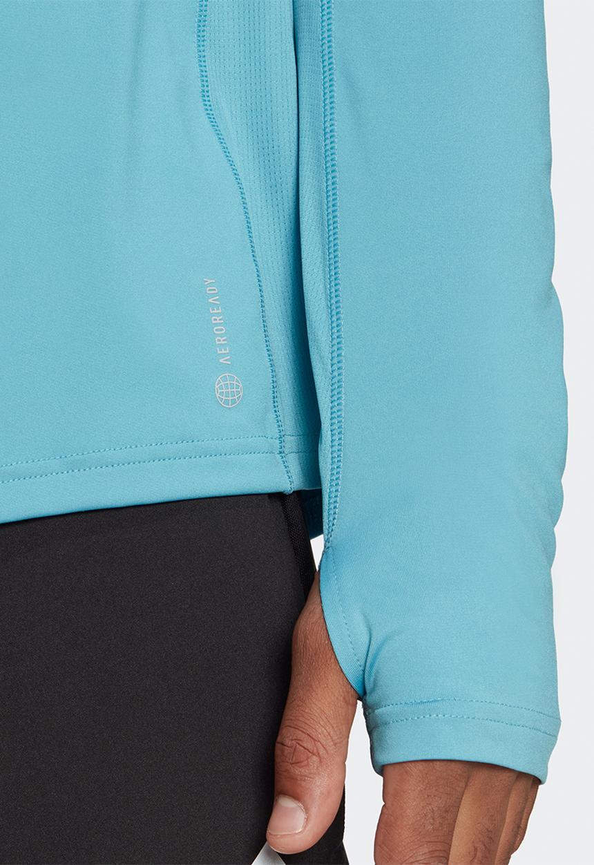 adidas Performance - Otr 1/2 zip - preloved blue