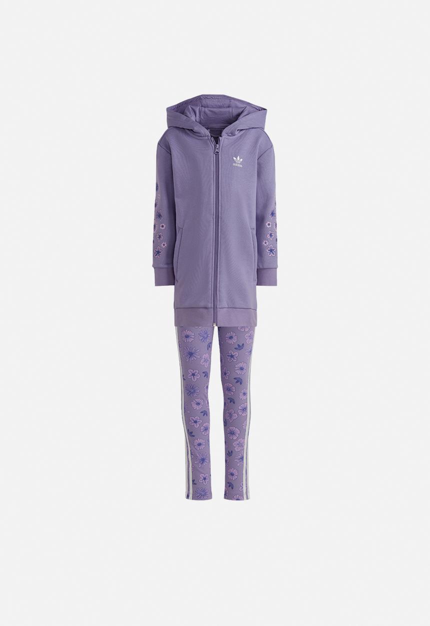 adidas Originals - Fz hoodie set - magic lilac