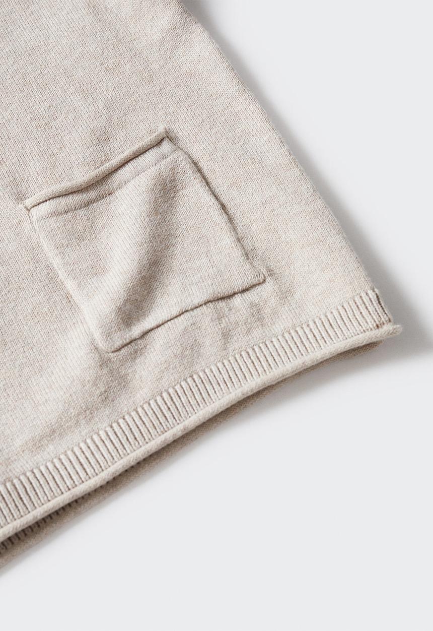 MANGO - Sweater  jinbe - brown