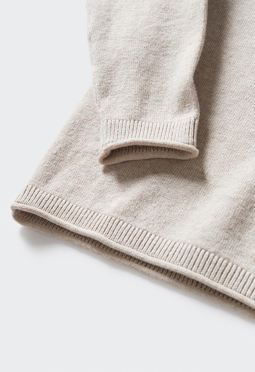 MANGO - Sweater  jinbe - brown