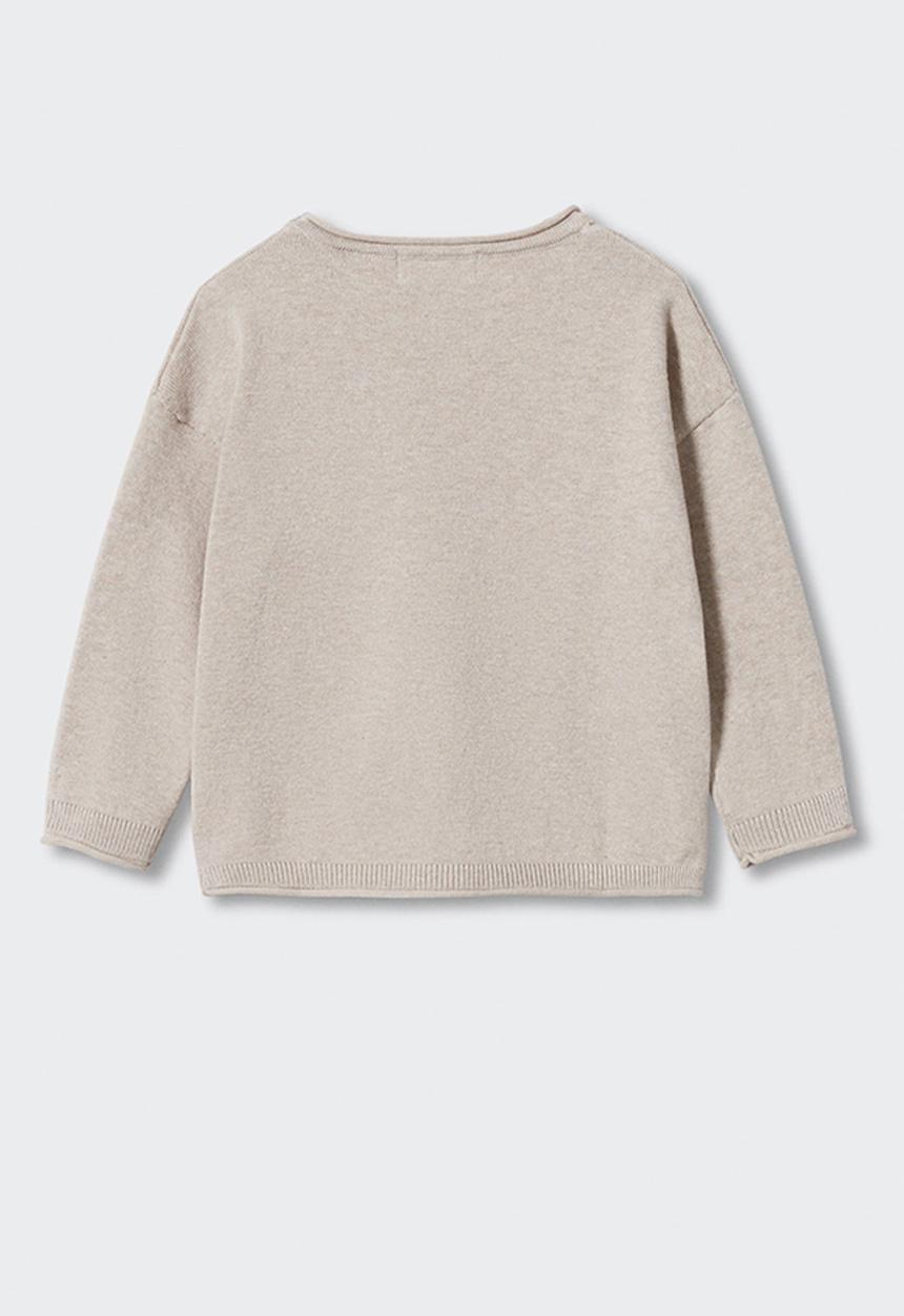 MANGO - Sweater  jinbe - brown
