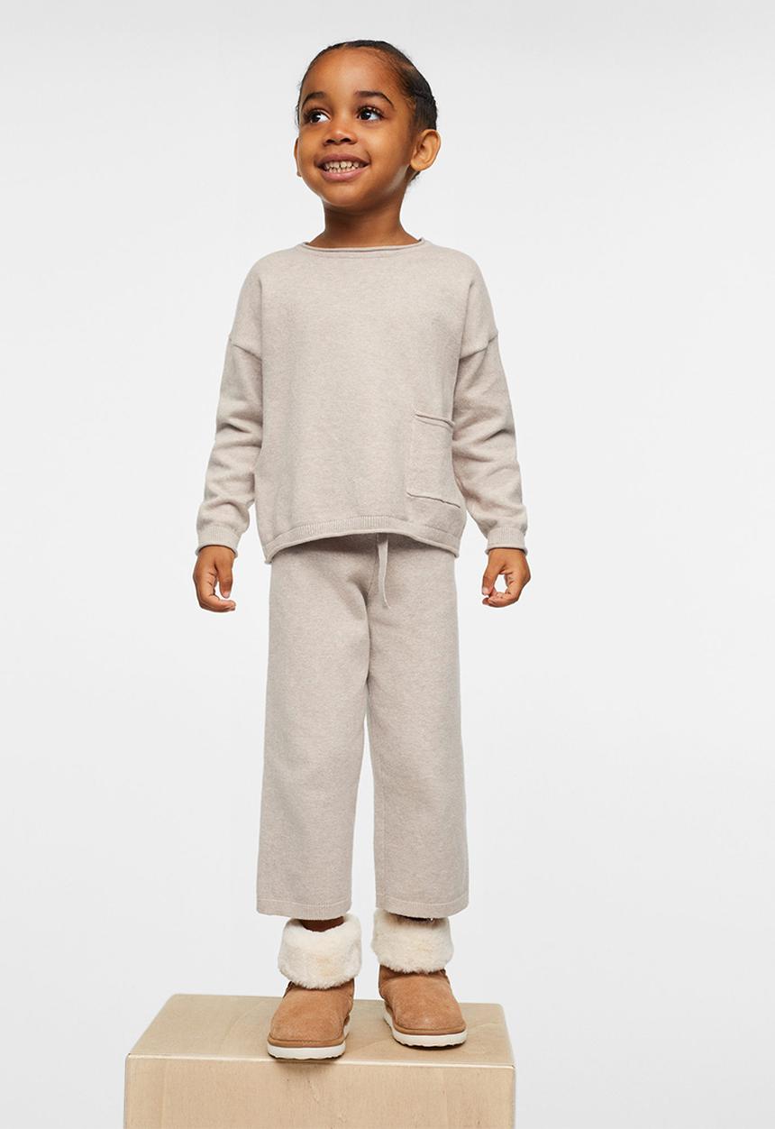 MANGO - Sweater  jinbe - brown