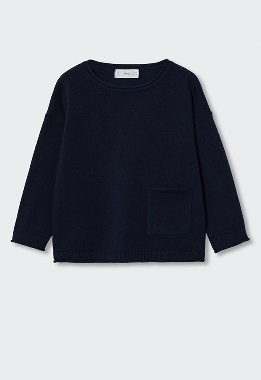 MANGO - Sweater  jinbe - navy