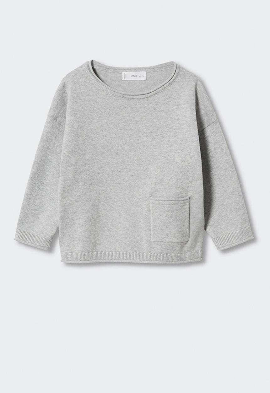 MANGO - Sweater  jinbe - grey